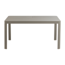 OVARA EXTENDABLE GARDEN TABLE ALUMINIUM SAND