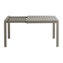 OVARA EXTENDABLE GARDEN TABLE ALUMINIUM SAND