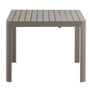 OVARA EXTENDABLE GARDEN TABLE ALUMINIUM SAND