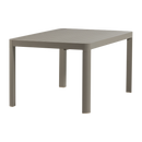 OVARA EXTENDABLE GARDEN TABLE ALUMINIUM SAND