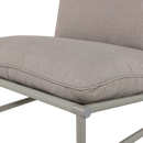 ELVO GARDEN LOUNGE CHAIR ALUMINIUM SAND
