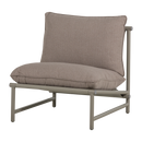 ELVO GARDEN LOUNGE CHAIR ALUMINIUM SAND
