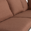 ZARO GARDEN MODULAR LOUNGE SET METAL/POLYWOOD PINK