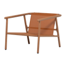 CAVERO GARDEN LOUNGE CHAIR ALUMINIUM TERRA/NATURAL