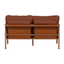 CAVERO GARDEN 2-SEATER SOFA ALUMINIUM TERRA/NATURAL