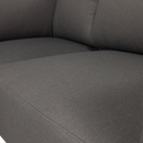 WOOOD - Sora Loungesofa - Metal og Polyesterreb Brun,269x269x73cm