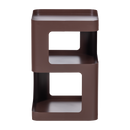 WOOOD - Riv Sidebord/Sengebord Metal Lilla/Brun 35x35 cm