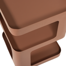 WOOOD - Riv Sidebord/Sengebord Metal Lakserosa 35x35 cm