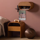 WOOOD - Momo Natbord og Sidebord i FSC MDF - Brun H45 cm