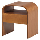 WOOOD - Momo Natbord og Sidebord i FSC MDF - Brun H45 cm