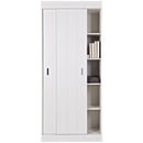 ROW CABINET SHELVES SLIDING DOORS [fsc]