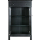 EVA CABINET PINE BLACK [fsc]