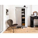 ISABEL CABINET PINE CONCRETE GREY [fsc]