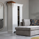 SANOU MIRROR OVAL XL ANTIQUE BRASS