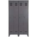 STIJN LOCKERCABINET STEEL GREY [fsc]