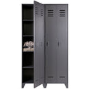 STIJN LOCKERCABINET STEEL GREY [fsc]