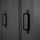 STIJN LOCKER CABINET BLACK [fsc]