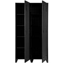 STIJN LOCKER CABINET BLACK [fsc]
