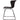 WINGS GARDEN CHAIR BLACK - SET OF 2
