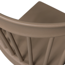 BLISS GARDEN CHAIR WITH BARS ORGANIC FIBER BROWN MELANGE
