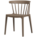 BLISS GARDEN CHAIR WITH BARS ORGANIC FIBER BROWN MELANGE