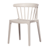 BLISS GARDEN CHAIR WITH BARS ORGANIC FIBER OFF WHITE MELANGE
