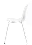 Whitby Spisebordsstol, Hvid - Sæt af 4