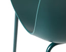 Whitby Spisebordsstol, Petrol Grøn-Blå - Sæt af 4