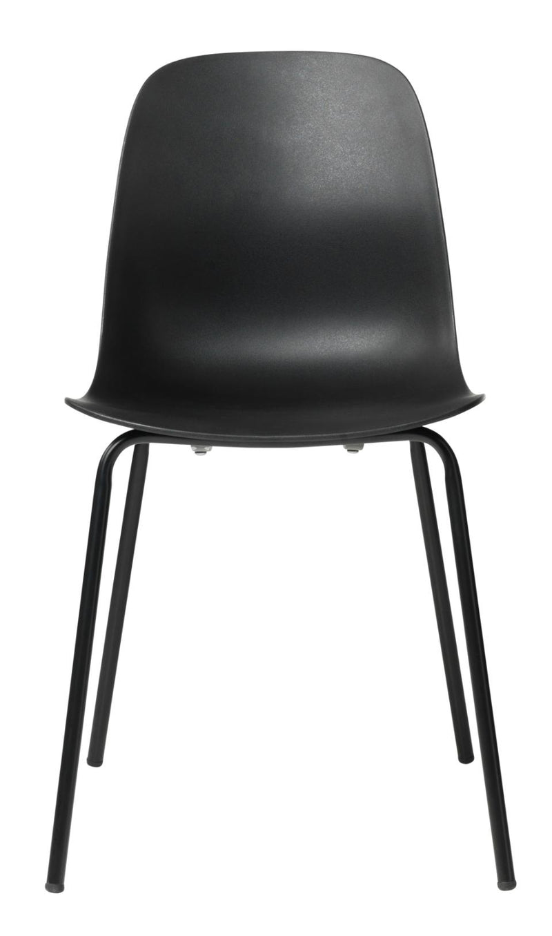 Whitby Spisebordsstol, Sort - Sæt af 4