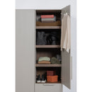 RENS 1-DOOR WARDROBE LONG HANDLE WALNUT/PEBBLE GREY [fsc]