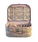 Magni - Tesæt i kuffert, grønne blomster, 15 dele