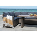 Sintra Plaid fra House Nordic i sort / Hvid / Brun - billede 2