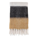 Sintra Plaid fra House Nordic i sort / Hvid / Brun