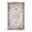 Havana Dørmåtte fra House Nordic i off white/Beige/Støvet blå