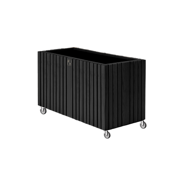Squarely Copenhagen - GrowLARGE plantekasse 90x45 cm, Sort Ask