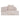 House Nordic - Kingston Sofa, højrevendt, natur, 294x90/175x69 cm - Bolig og Haven