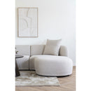 House Nordic - Kingston Sofa, højrevendt, natur, 294x90/175x69 cm