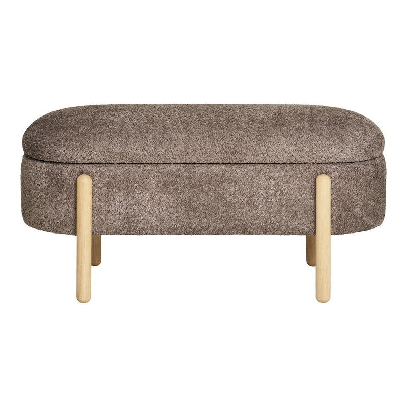 House Nordic - Branca Bænk med opbevaring,  97x40x48cm