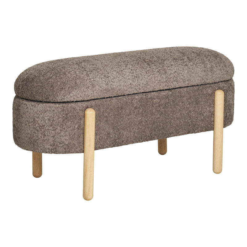 House Nordic - Branca Bænk med opbevaring,  97x40x48cm