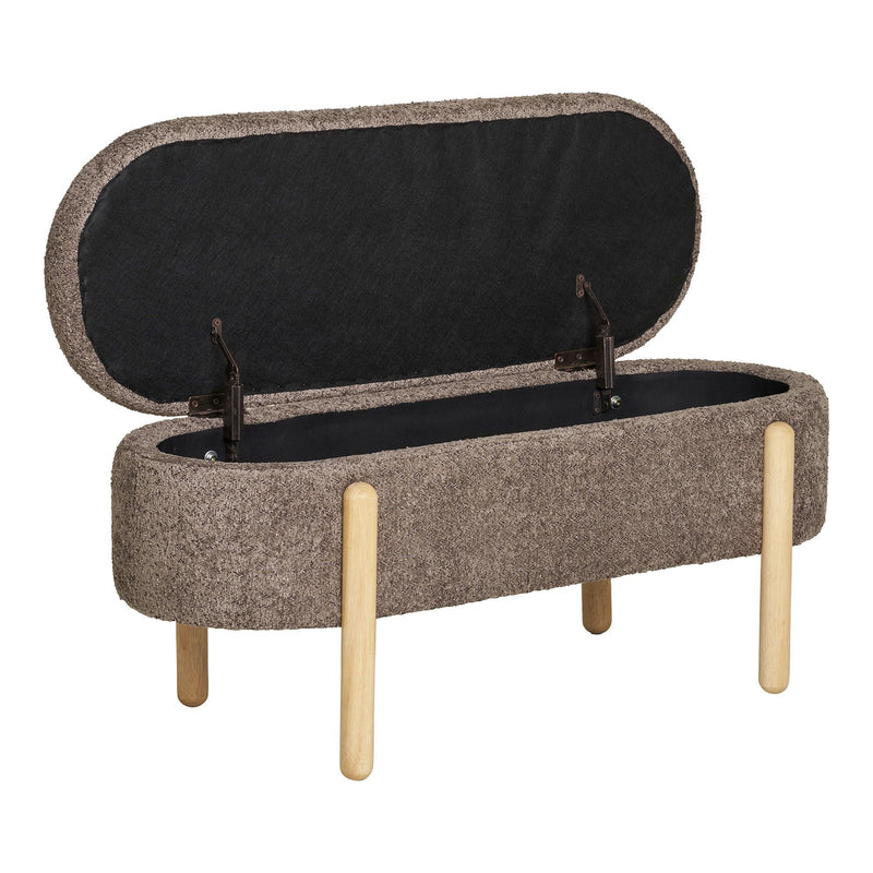 House Nordic - Branca Bænk med opbevaring,  97x40x48cm