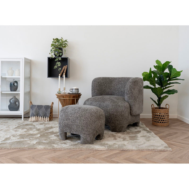 House Nordic - Nazare Puf, Brun, 53x41cm