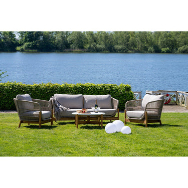 House Nordic - Terracina Sofabord, natur, Ø84,5x38,5 cm - Bolig og Haven
