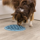 Trixie - Slow Feed fodermåtte, Ø35cm, blå