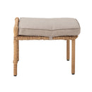 Bloomingville - Belluce Loungestol m. Taburet Polyrattan 2 stk