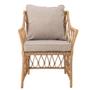 Bloomingville - Belluce Loungestol m. Taburet Polyrattan 2 stk