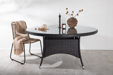 Venture Home - Volta rundt spisebord, sort, Ø150 cm