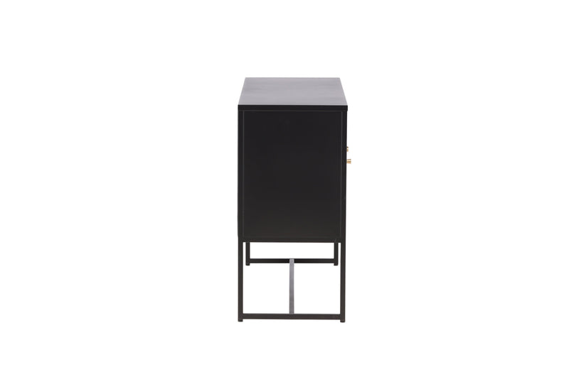 Venture Home - Malla, skab,sort 120x80x40cm