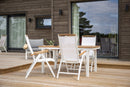 Venture Home - Panama 5:pos stol sæt a 2 stk. - Hvid,Teak
