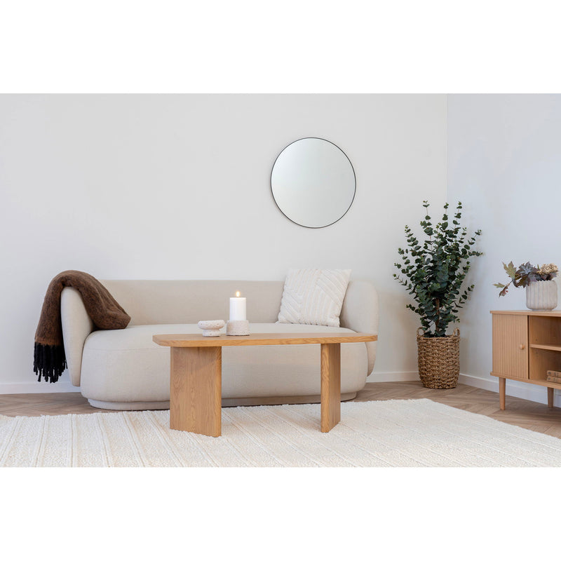 House Nordic - Jersey Spejl - Sort, Ø60 cm