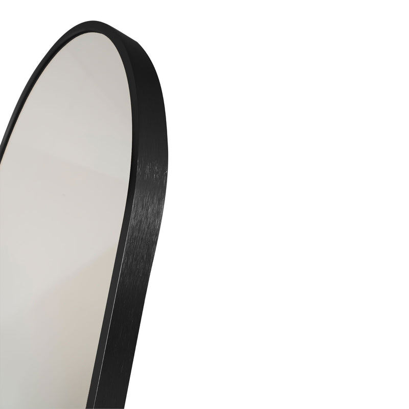 House Nordic - Madrid Spejl - Sort - 40x150 cm